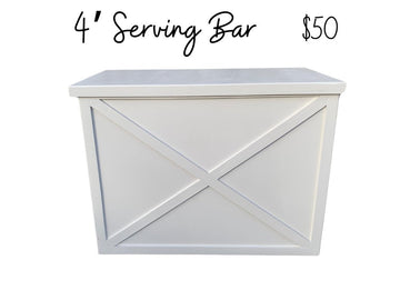 4′ Serving Bar