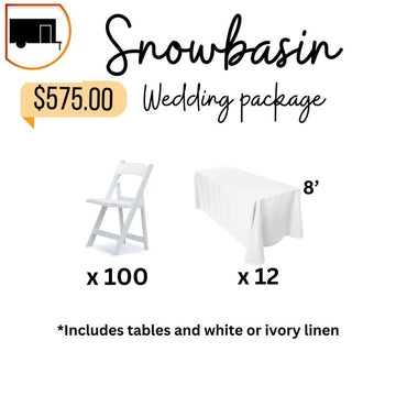 Snowbasin Wedding Package