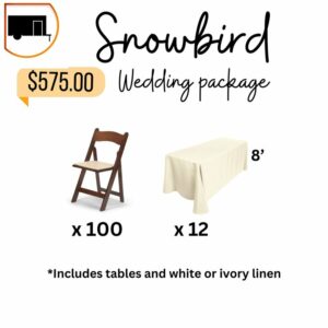 Snowbird Wedding Package