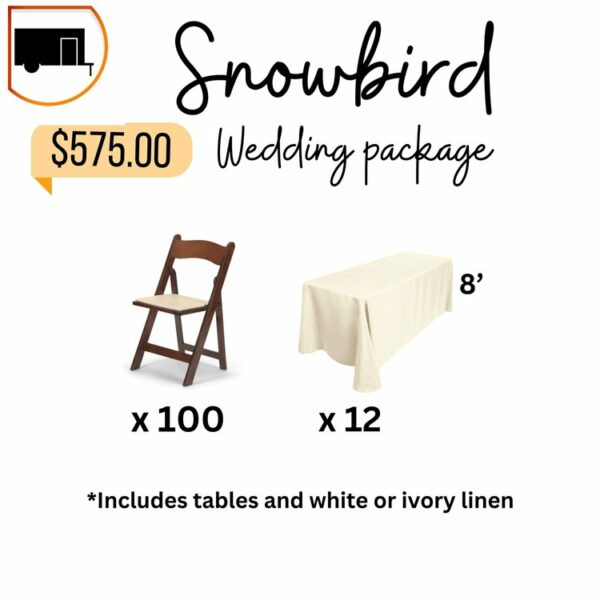 Snowbird Wedding Package