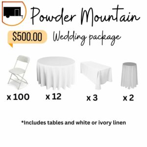 Powder Mountain Wedding Package