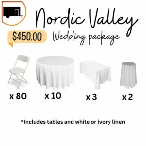 Nordic Valley Wedding Package