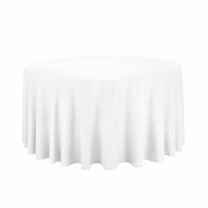 White Polyester Linens